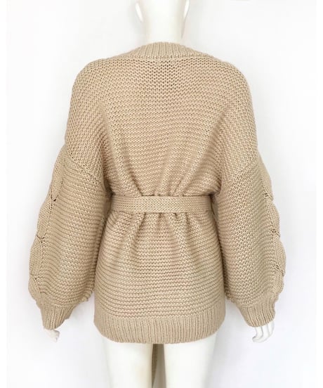 CABLE KNIT CARDIGAN