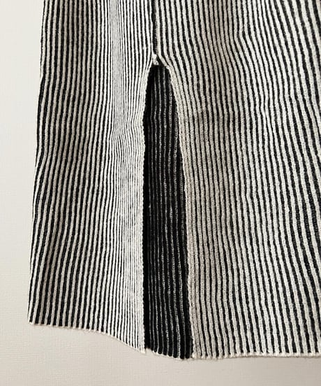 RIB KNIT SKIRT