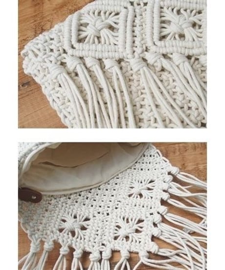 MACRAME CRUTCH BAG