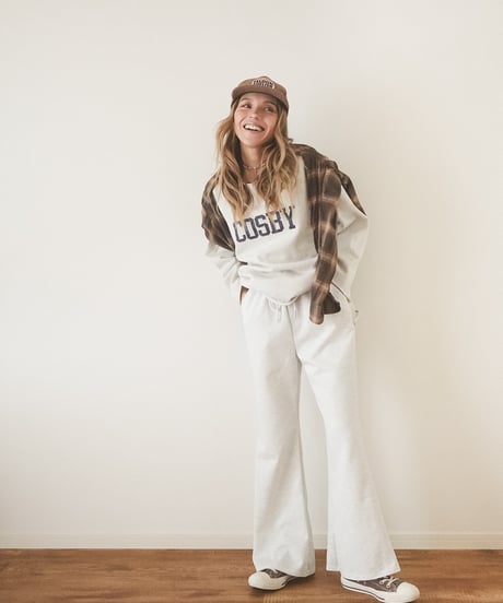 SWEAT FLARE PANTS