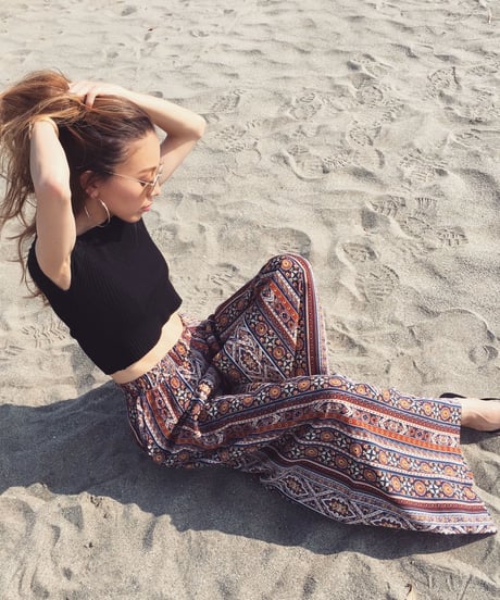 ETHNIC STRIPE PT
