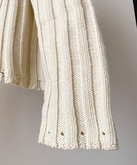 KNIT CARDIGAN×TANK DRESS