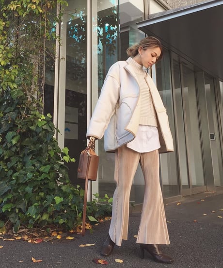 VELOUR PLEATED PT