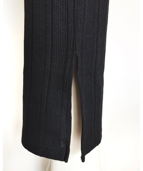 SLIT RIB KNIT PT