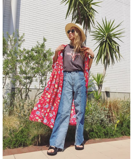 FLOWER CROSS GOWN