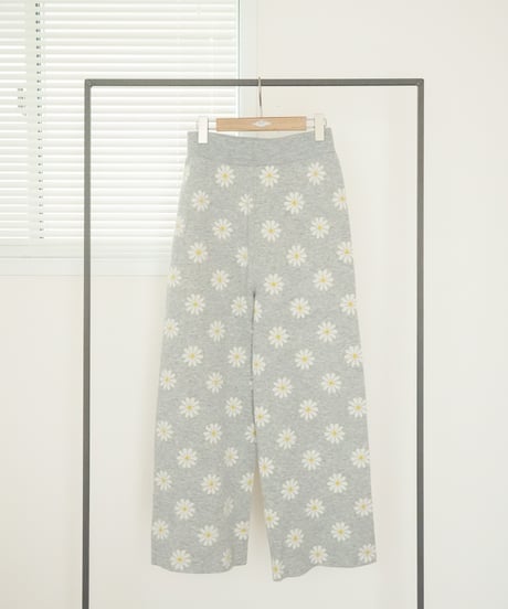 FLOWER KNIT PT
