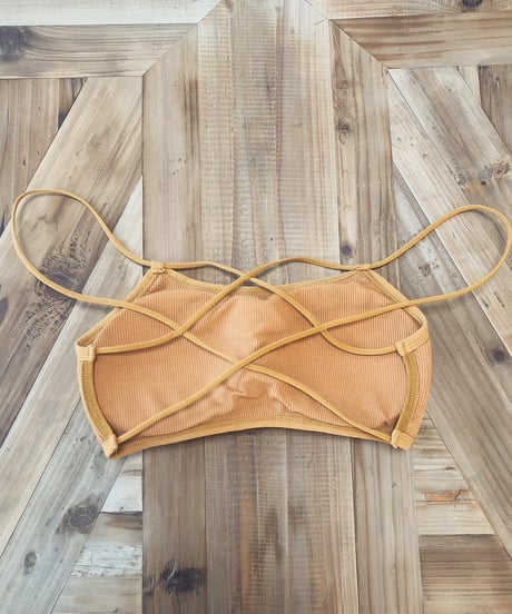 BACK CROSS BRA TOP