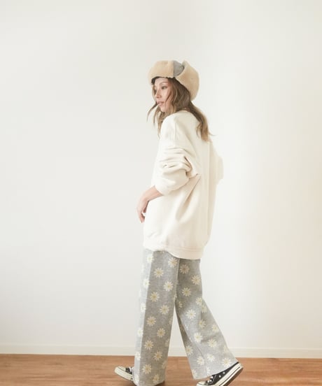 FLOWER KNIT PT