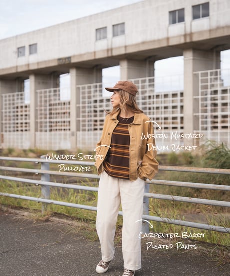 WANDER STRIPE PULLOVER