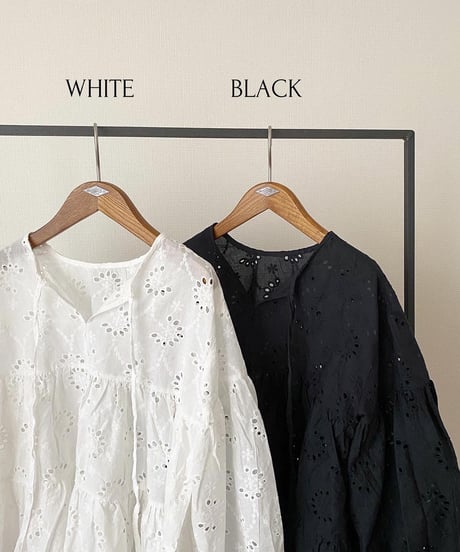 COTTON LACE BLOUSE