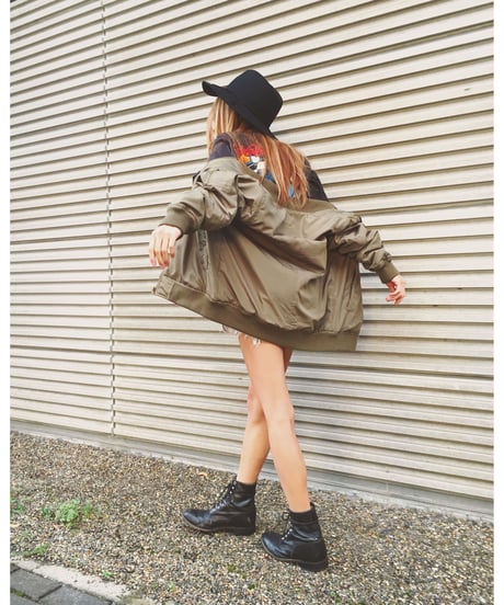 MA-1 ミリタリーJK(KHAKI)
