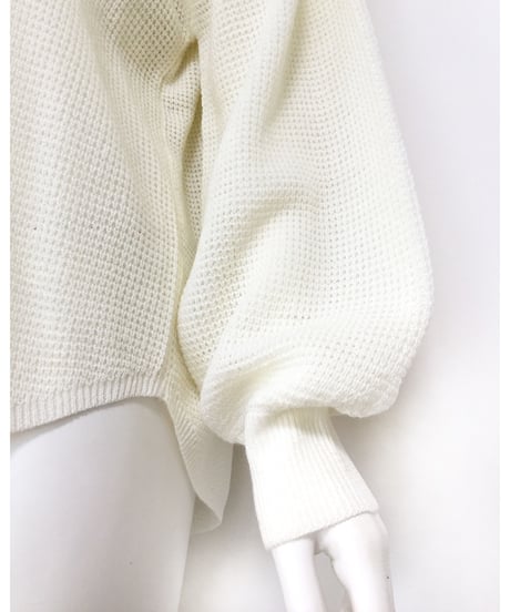 WAFFLE KNIT TOPS