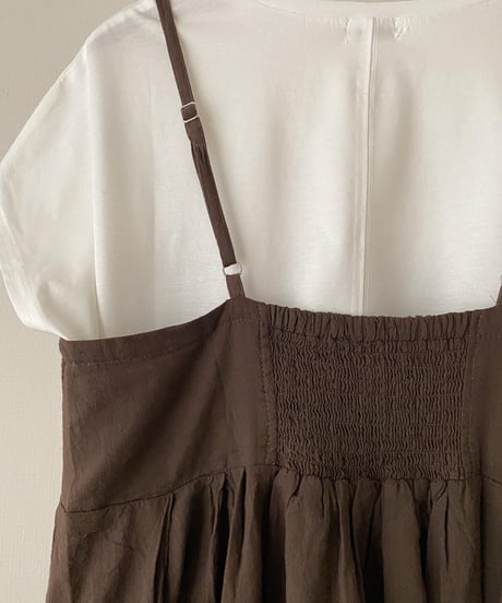 FRENCH TEE×FLARE OP
