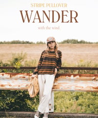 WANDER STRIPE PULLOVER