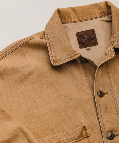 WESTON MUSTARD DENIM JACKET