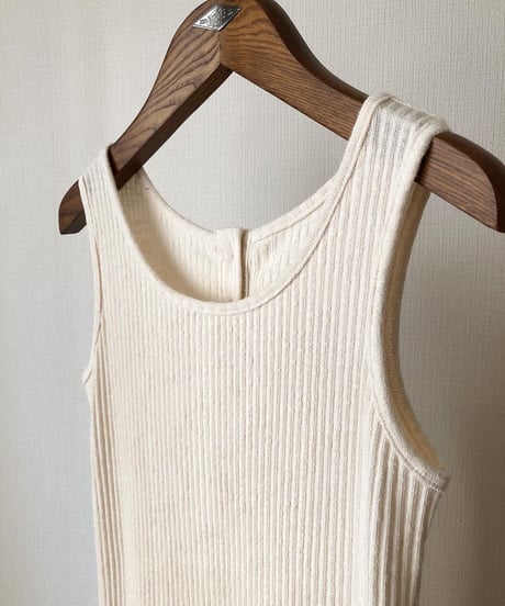 RIB TANK DRESS