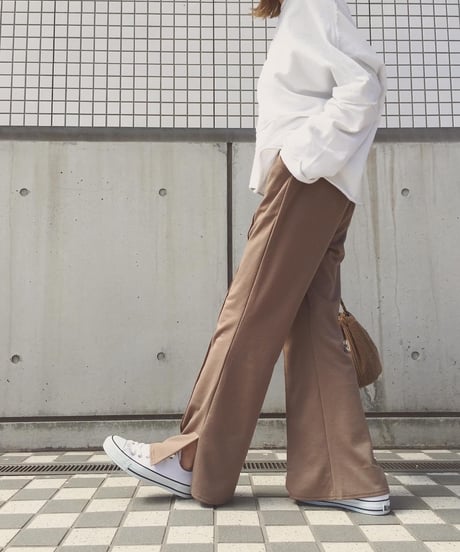 FLARE SLIT PANTS