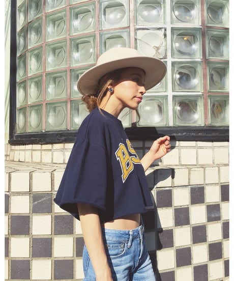 CUT OFF SWEAT SHIRT