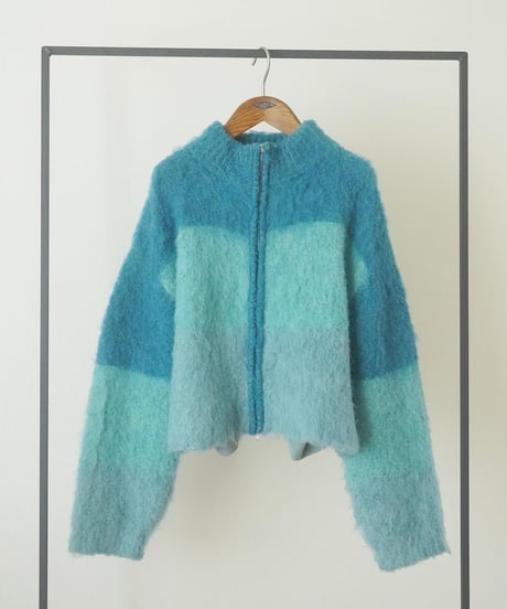 SHAGGY KNIT BLOUSON