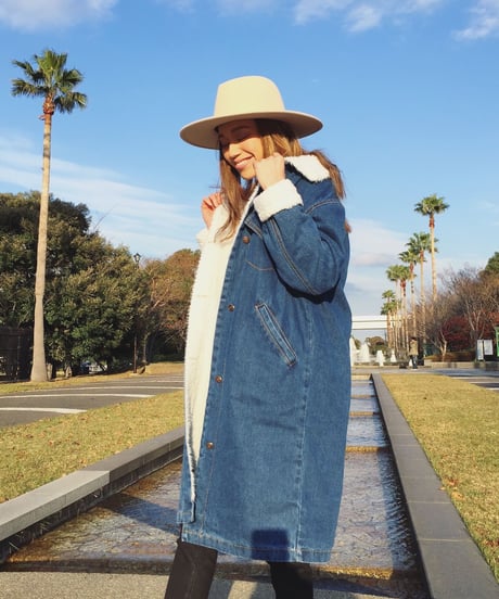DENIM LONG COAT