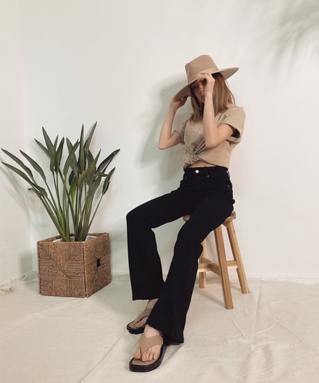 DENIM FLARE PT
