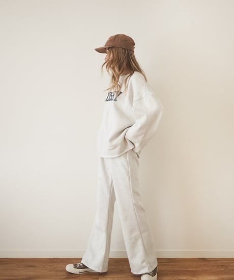 SWEAT FLARE PANTS