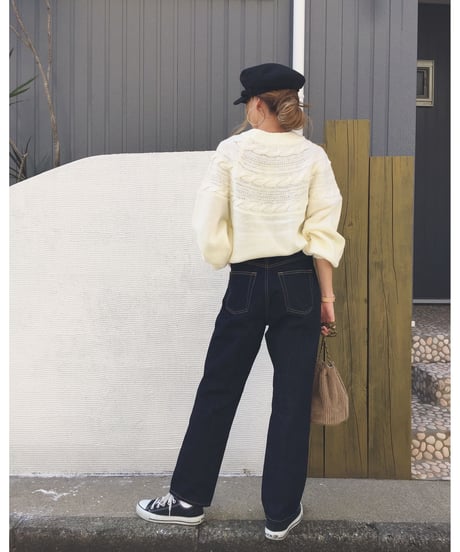 CABLE KNIT PULLOVER