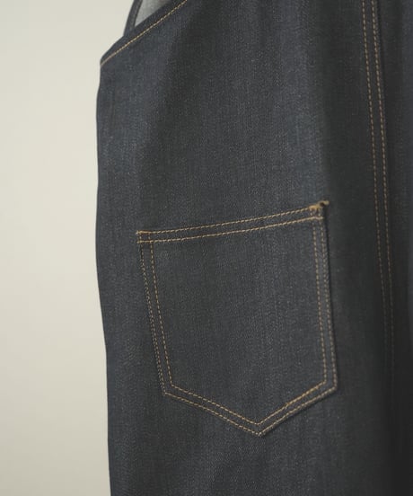 DENIM/TWILL SALOPETTE