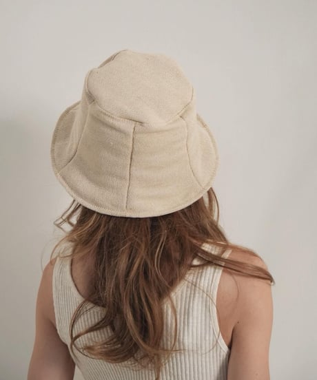 LINEN BUCKET HAT
