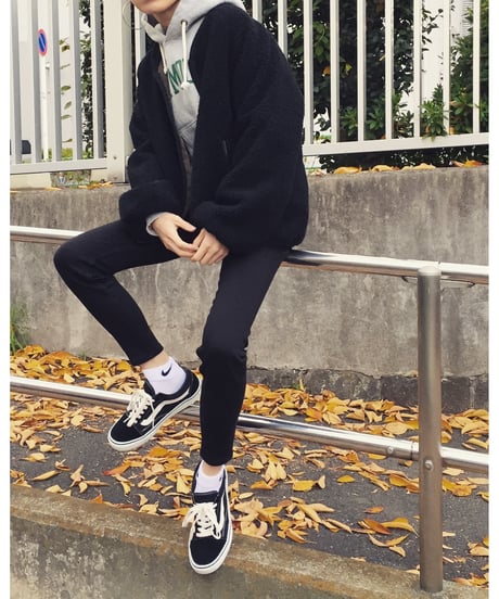 REVERSIBLE BLOUSON(BLACK)