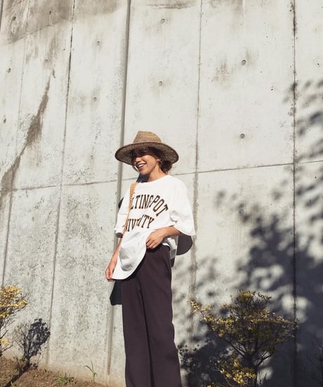 RIB FLARE PANTS