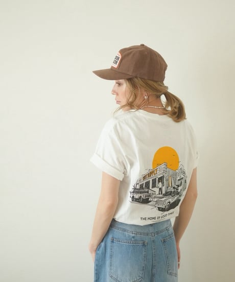 DENIM/TWILL LONG SKIRT