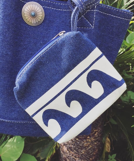 DENIM WAVE BAG