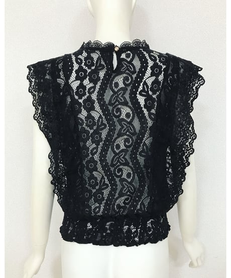 FRILL LACE BLOUSE