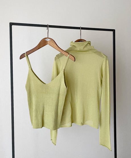 SHEER KNIT SET
