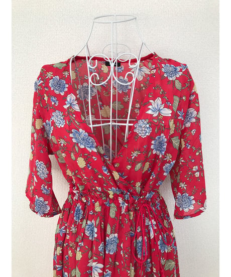 FLOWER CROSS GOWN