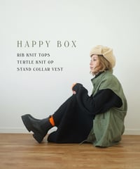 HAPPY BOX(TURTLE KNIT OP)