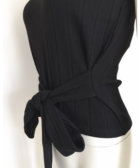 NO SLEEVE RIB TOPS