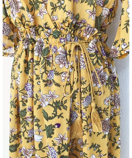FLOWER CROSS GOWN