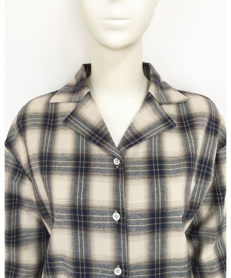 OPEN COLLAR SHIRT