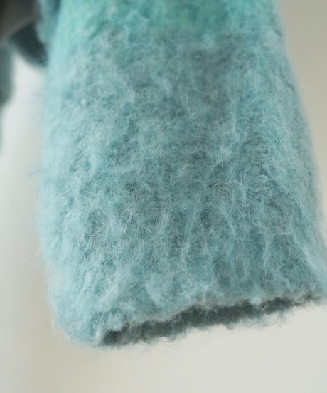 SHAGGY KNIT BLOUSON