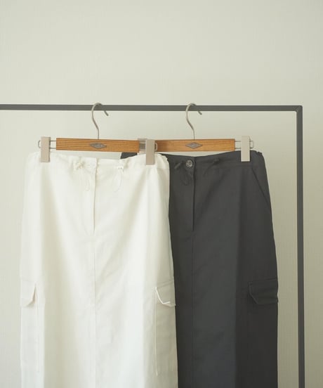 TWILL CARGO SKIRT