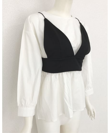 BUSTIER BLOUSE