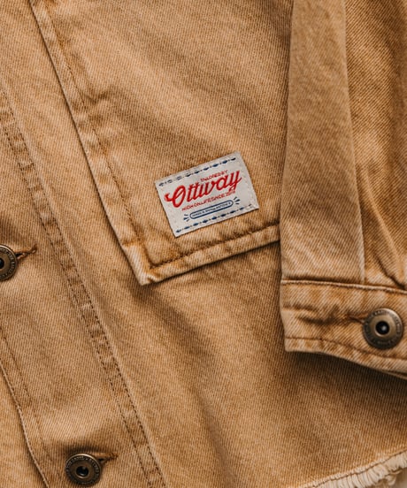 WESTON MUSTARD DENIM JACKET