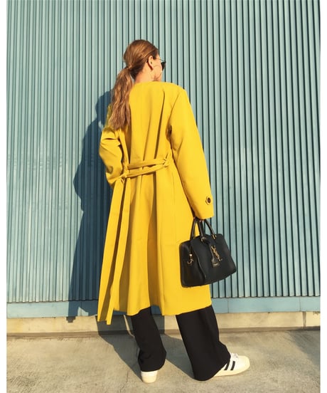 SPRING GOWN COAT