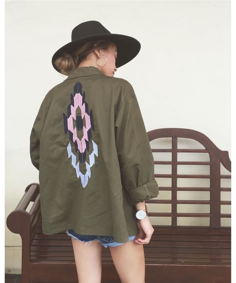 EMBROIDERY MILITARY JK