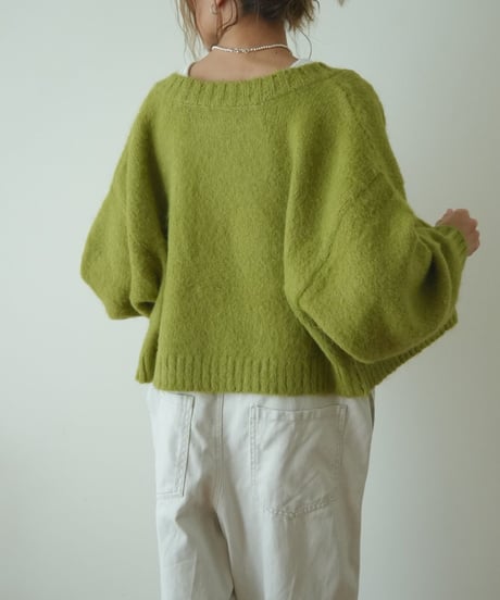 SHAGGY KNIT CARDIGAN