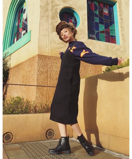 TWILL JUMPER SKIRT