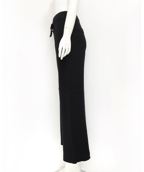 RIB KNIT WIDE PT