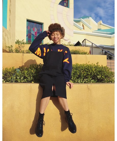 TWILL JUMPER SKIRT